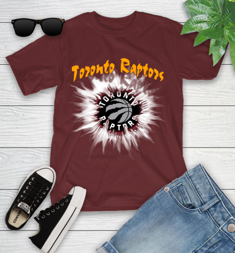 Toronto Raptors NBA Basketball Rip Sports Youth T-Shirt 14