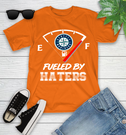Seattle Mariners MLB Baseball Fueled By Haters Sports Youth T-Shirt 9