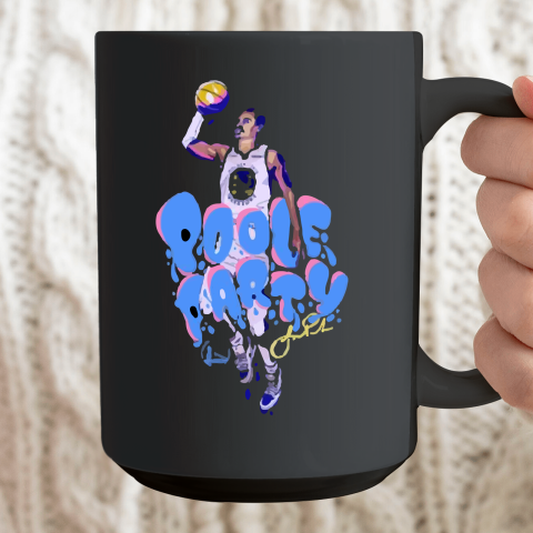 Poole Party Shirt Jordan Poole Ceramic Mug 15oz 2