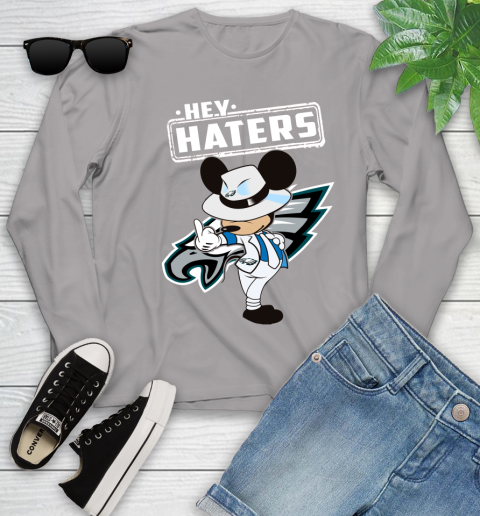 NFL Hey Haters Mickey Football Sports Philadelphia Eagles Youth Long Sleeve 5