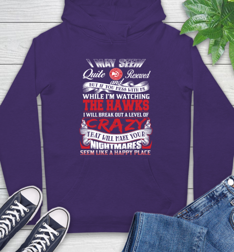 Atlanta Hawks NBA Basketball Don't Mess With Me While I'm Watching My Team Hoodie 5