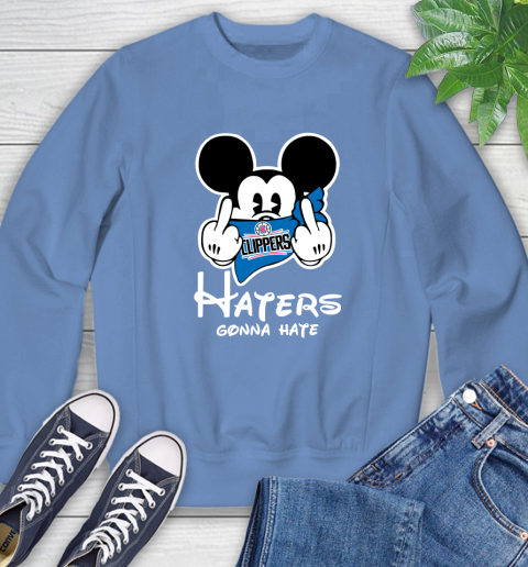 NBA LA Clippers Haters Gonna Hate Mickey Mouse Disney Basketball T