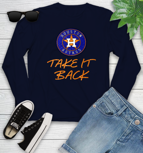 Astros Take It Back Youth Long Sleeve 3