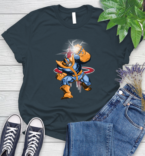 Houston Rockets NBA Basketball Thanos Avengers Infinity War Marvel Women's T-Shirt 11