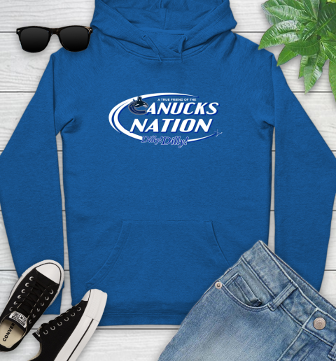 NHL A True Friend Of The Vancouver Canucks Dilly Dilly Hockey Sports Youth Hoodie 11