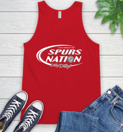 NBA A True Friend Of The San Antonio Spurs Dilly Dilly Basketball Sports Tank Top 5