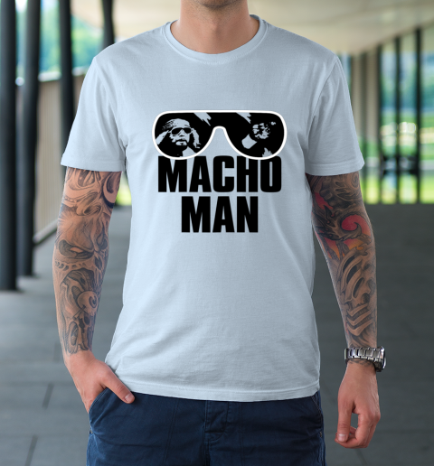 Macho Man Shirt Savage Sunglasses Graphic T-Shirt 5