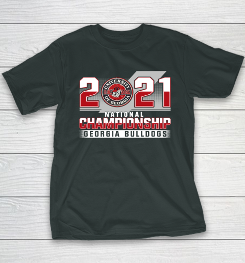 Georgia Bulldogs Championships 2021 Youth T-Shirt 12
