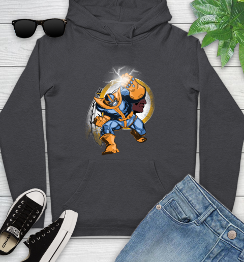 Washington Redskins NFL Football Thanos Avengers Infinity War Marvel Youth Hoodie 8