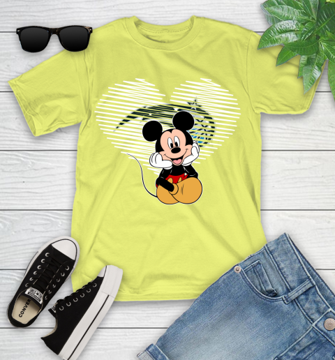 NBA Orlando Magic The Heart Mickey Mouse Disney Basketball Youth T-Shirt 10