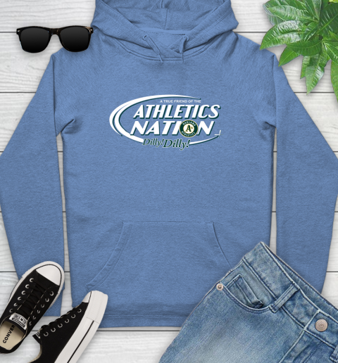 MLB A True Friend Of The Oakland Athletics Dilly Dilly Baseball Sports Youth Hoodie 13