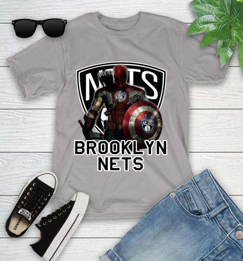 Brooklyn Nets Nba Basketball Captain America Thor Spider Man