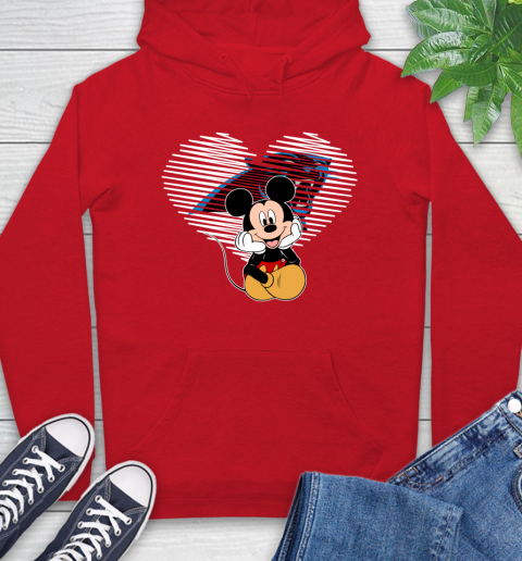 NFL Carolina Panthers The Heart Mickey Mouse Disney Football T Shirt_000 Hoodie 10