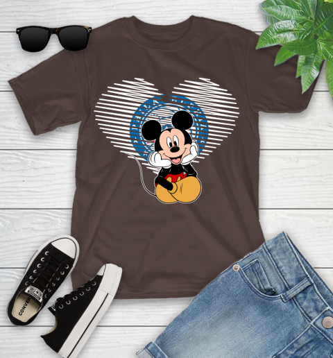 NBA Philadelphia 76ers The Heart Mickey Mouse Disney Basketball Youth T-Shirt 7