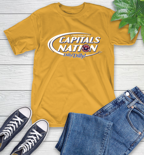NHL A True Friend Of The Washington Capitals Dilly Dilly Hockey Sports T-Shirt 2