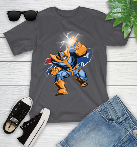 Buffalo Bills NFL Football Thanos Avengers Infinity War Marvel Youth T-Shirt 6