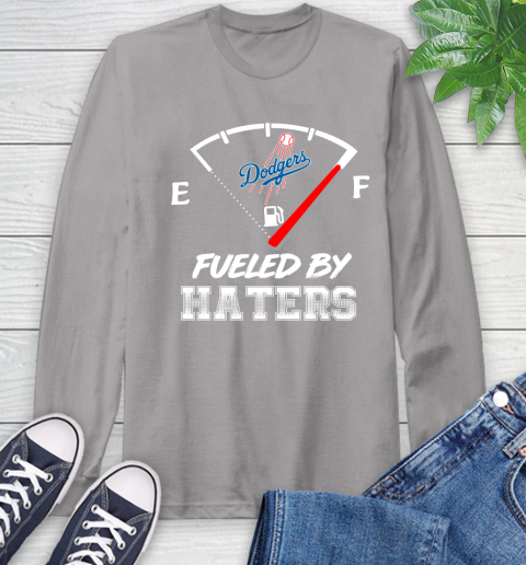 Los Angeles Dodgers MLB Baseball Fueled By Haters Sports Long Sleeve T-Shirt 6
