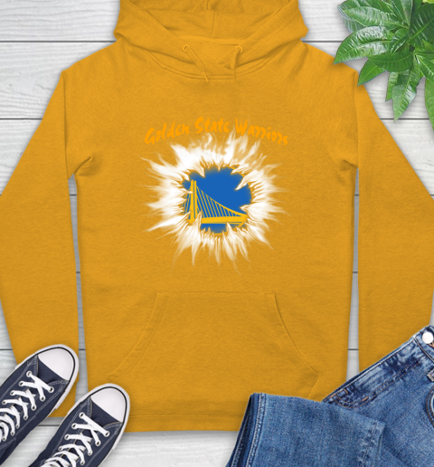 Golden State Warriors NBA Basketball Rip Sports Hoodie 2