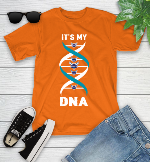 Charlotte Hornets NBA Basketball It's My DNA Sports Youth T-Shirt 9