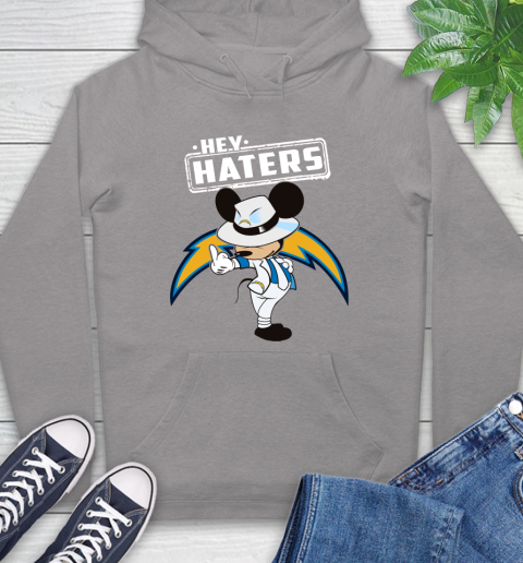 NFL Hey Haters Mickey Football Sports Los Angeles Chargers Hoodie 6