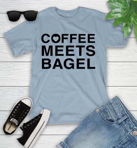 Coffee meets bagel Youth T-Shirt 6