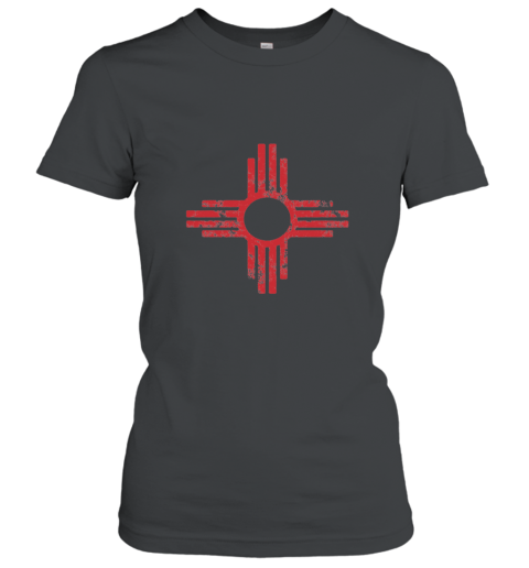 New Mexico t shirt  Zia symbol distressed State Flag tshirt AN Women T-Shirt
