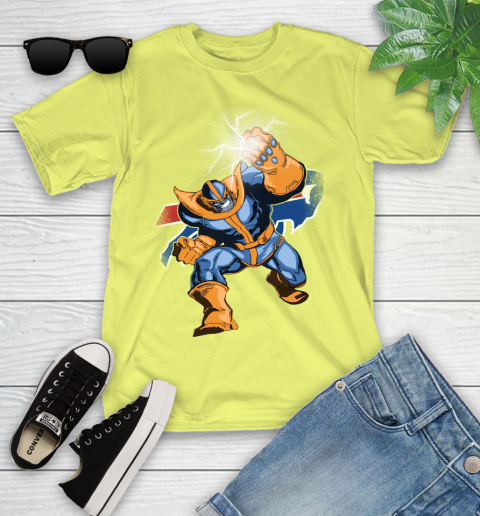 Buffalo Bills NFL Football Thanos Avengers Infinity War Marvel Youth T-Shirt 10