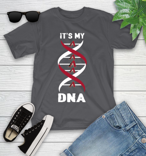 Arizona Diamondbacks MLB Baseball It's My DNA Sports Youth T-Shirt 6