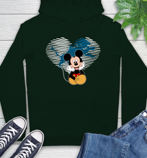 NFL Detroit Lions The Heart Mickey Mouse Disney Football T Shirt_000 Hoodie 12