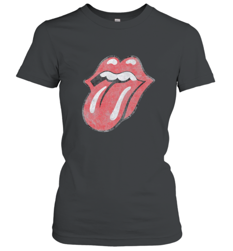 The Rolling Stones Distressed Tongue Hoodie azv Women T-Shirt