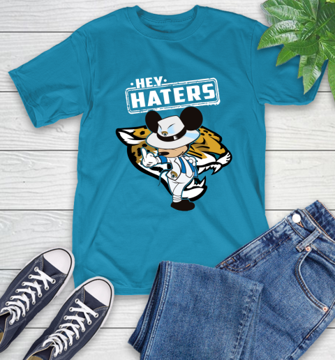 NFL Hey Haters Mickey Football Sports Jacksonville Jaguars T-Shirt 9