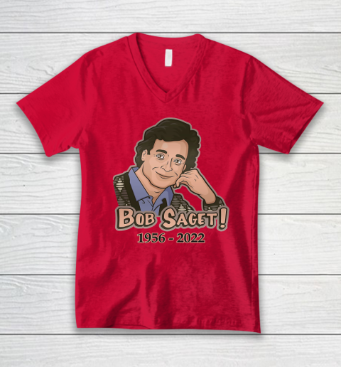 RIP Bob Saget 1956  2022 V-Neck T-Shirt 6