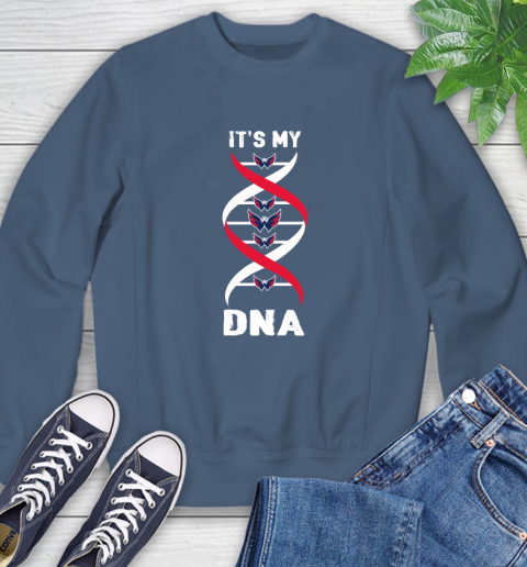 Washington Capitals NHL Hockey It's My DNA Sports Sweatshirt 8