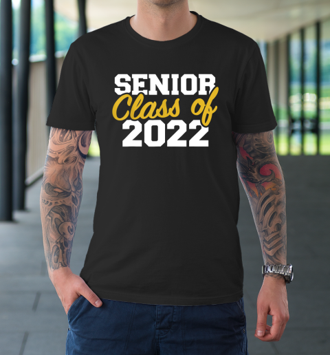 Senior Class Of 2022 Gift Graduation College Retro T-Shirt