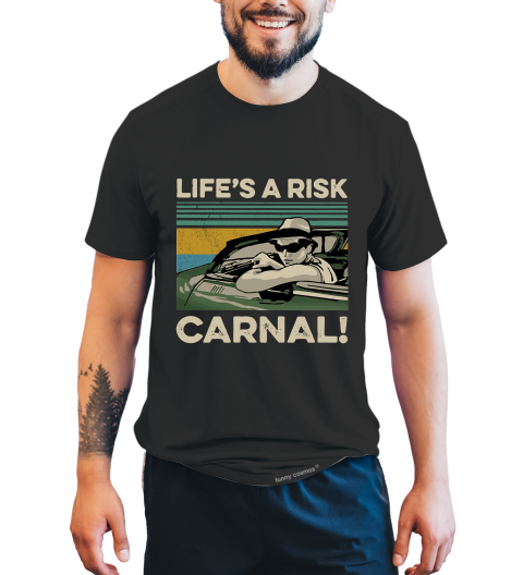 Blood In Blood Out Vintage T Shirt, Paco Aguilar T Shirt, Life's A Risk Carnal Tshirt