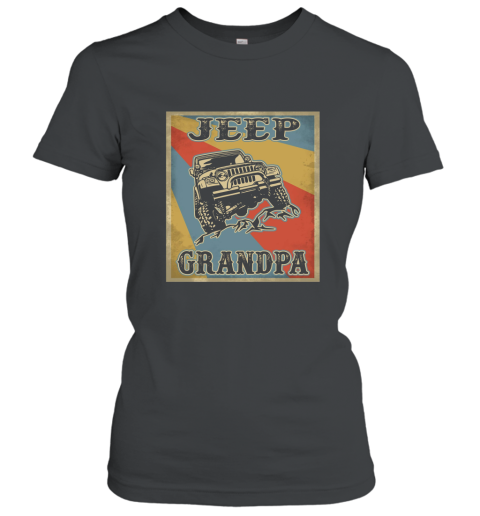 Mens Vintage Jeep Grandpa T shirt Women T-Shirt
