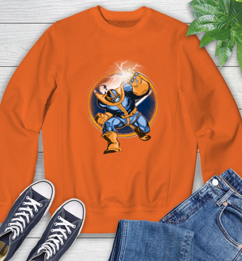 Buffalo Sabres NHL Hockey Thanos Avengers Infinity War Marvel Sweatshirt 3
