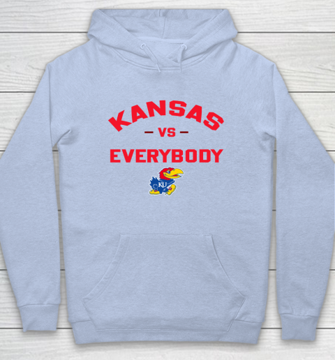 Kansas Jayhawks Vs Everybody Hoodie 5
