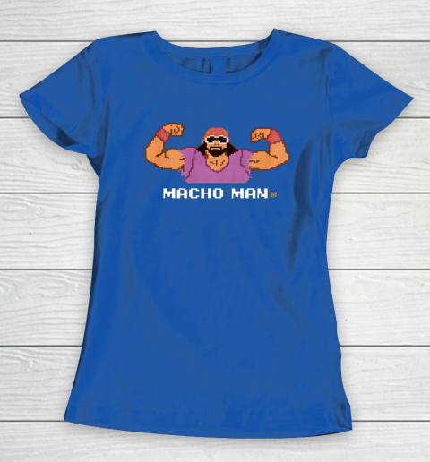 WWE Macho Man 8 Bit Women's T-Shirt 14