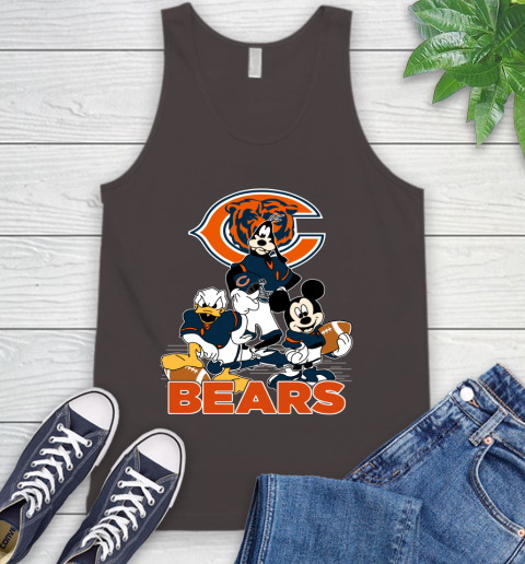 NFL Chicago Bears Mickey Mouse Donald Duck Goofy Football Shirt Tank Top 6