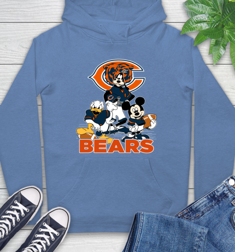 NFL Chicago Bears Mickey Mouse Donald Duck Goofy Football Shirt Hoodie 11