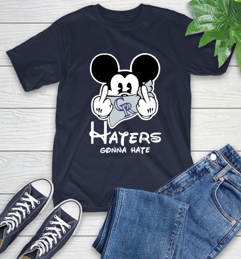 MLB Colorado Rockies Gonna Hate Mickey Mouse Disney Baseball T Shirt_000 T-Shirt 3