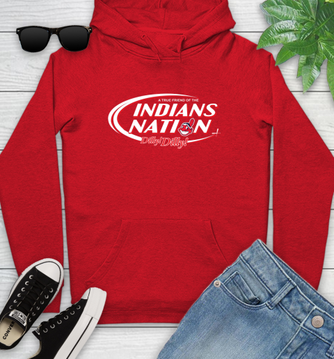 MLB A True Friend Of The Cleveland Indians Dilly Dilly Baseball Sports Youth Hoodie 12
