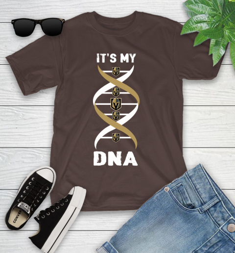 Vegas Golden Knights NHL Hockey It's My DNA Sports Youth T-Shirt 7