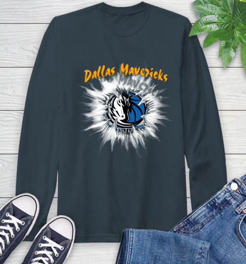 Dallas Mavericks NBA Basketball Rip Sports Long Sleeve T-Shirt 9