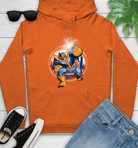New York Mets MLB Baseball Thanos Avengers Infinity War Marvel Youth Hoodie 4
