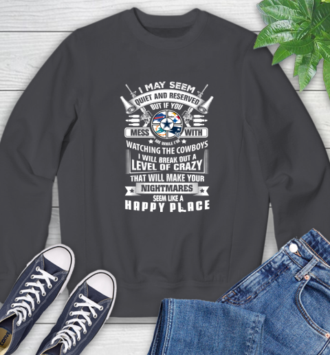 Denver Broncos NFL Football Don't Mess With Me While I'm Watching My Team Sports (2) Sweatshirt 6