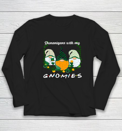 St Patrick s Day Shenanigans Gnomies Gnome Irish Shamrock Long Sleeve T-Shirt