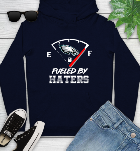 Philadelphia Eagles NFL Football Fueled By Haters Sports Youth Hoodie 3