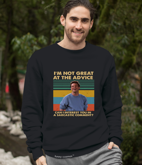 Friends TV Show Vintage T Shirt, Chandler T Shirt, I'm Not Great At The Advice Tshirt, Friends Shirt